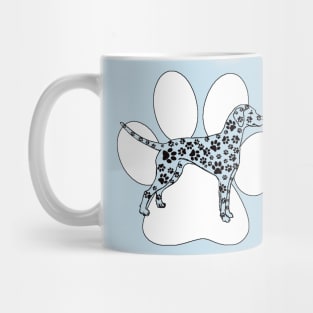 Fun Dalmatian - Blue Mug